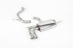 Milltek cat-back exhaust system for VOLKSWAGEN SCIROCCO