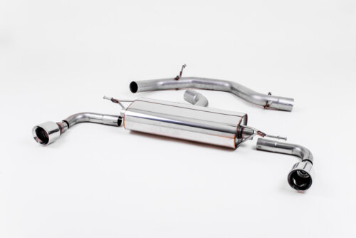 Milltek cat-back exhaust system for VW GOLF 5K