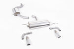 Milltek cat-back exhaust system for VW GOLF 5K