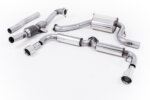 Milltek Turbo-back including Hi-Flow Sports Cat for VW GOLF 5K / VOLKSWAGEN SCIROCCO