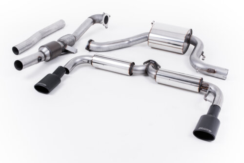 Milltek Turbo-back including Hi-Flow Sports Cat for VOLKSWAGEN SCIROCCO