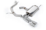 Milltek cat-back exhaust system for VW GOLF 1K