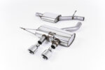 Milltek cat-back exhaust system for VW GOLF 5K