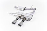 Milltek cat-back exhaust system for VW GOLF 5K