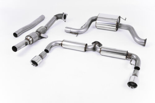 Milltek Turbo-back including Hi-Flow Sports Cat for VW GOLF 5K
