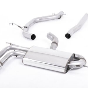Milltek GPF-back ispušni sustav za AUDI A3 / VW GOLF 5K / VOLKSWAGEN SCIROCCO