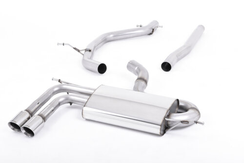 Milltek GPF-back ispušni sustav za AUDI A3 / VW GOLF 5K / VOLKSWAGEN SCIROCCO