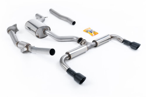 Milltek Turbo-back excluding Hi-Flow Sports Cat for VW GOLF 5K