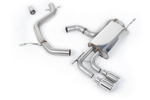Milltek cat-back exhaust system for VW GOLF 5K