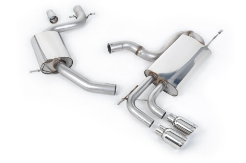 Milltek cat-back exhaust system for VW GOLF 5K