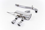 Milltek cat-back exhaust system for VW GOLF 5K