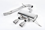 Milltek cat-back exhaust system for VW GOLF 5K