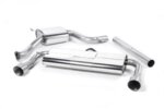 Milltek cat-back exhaust system for VW GOLF 5G