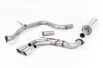 Milltek cat-back exhaust system for VW GOLF 5G