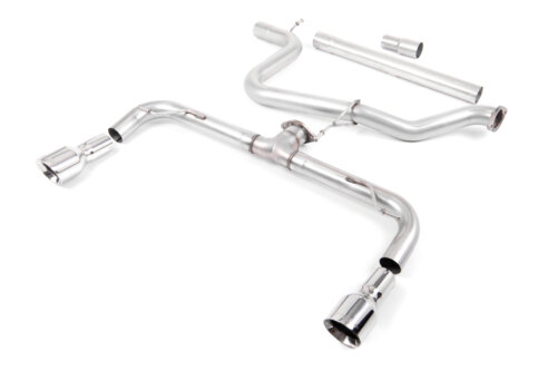 Milltek cat-back exhaust system for VW GOLF 5G