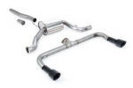 Milltek cat-back exhaust system for VOLKSWAGEN SCIROCCO