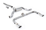 Milltek cat-back exhaust system for VOLKSWAGEN SCIROCCO