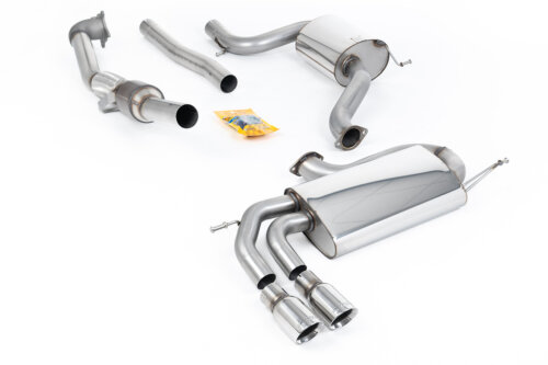 Milltek Turbo-back including Hi-Flow Sports Cat for VW GOLF 1K