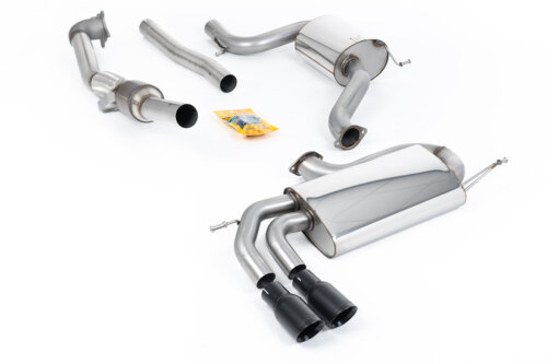 Milltek Turbo-back including Hi-Flow Sports Cat for VW GOLF 1K