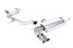 Milltek cat-back exhaust system for VW GOLF 1K
