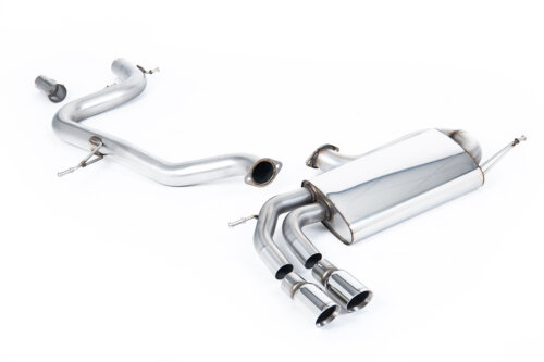 Milltek cat-back exhaust system for VW GOLF 1K