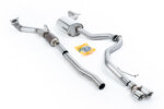 Milltek Turbo-back including Hi-Flow Sports Cat for VW JETTA MK6