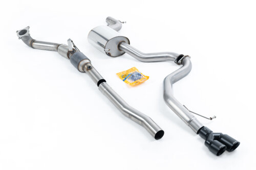 Milltek Turbo-back including Hi-Flow Sports Cat for VW JETTA MK6