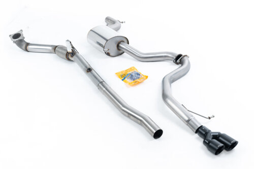 Milltek Turbo-back excluding Hi-Flow Sports Cat for VW JETTA MK6
