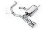 Milltek cat-back exhaust system for VW GOLF 1K