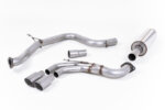 Milltek cat-back exhaust system for VW GOLF 5G