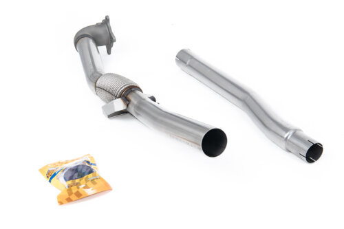Milltek large-bore de-cat downpipe for VW GOLF 1K / VW GOLF 5K