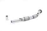 Milltek large-bore downpipe and high-flow sports catalyst for AUDI A3 / CUPRA Leon / SKODA OCTAVIA