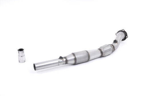 Milltek large-bore downpipe and high-flow sports catalyst for AUDI A3 / CUPRA Leon / SKODA OCTAVIA