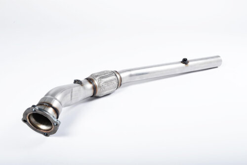 Milltek large-bore de-cat downpipe for AUDI A3 / CUPRA Leon / SKODA OCTAVIA