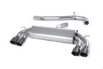 Milltek cat-back exhaust system for VW GOLF 5G
