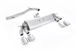 Milltek cat-back exhaust system for VW GOLF MK7.5