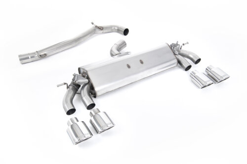 Milltek cat-back exhaust system for VW GOLF MK7.5