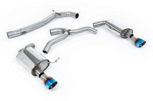 Milltek cat-back exhaust system for VW GOLF 5G