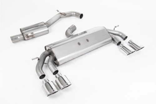 Milltek cat-back exhaust system for VW GOLF MK7.5