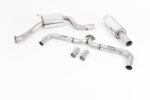 Milltek cat-back exhaust system for VW GOLF 5G / VW GOLF MK7.5