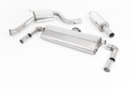 Milltek cat-back exhaust system for VW GOLF 5G