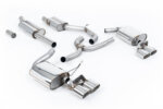 Milltek cat-back exhaust system for VW GOLF MK7.5