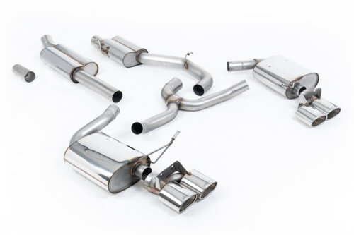 Milltek cat-back exhaust system for VW GOLF MK7.5