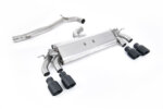 Milltek cat-back exhaust system for VW GOLF MK7.5