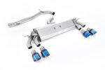 Milltek cat-back exhaust system for VW GOLF MK7.5