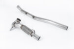 Milltek large-bore de-cat downpipe for AUDI S3 8V.2 / AUDI S3 8V / CUPRA Ateca