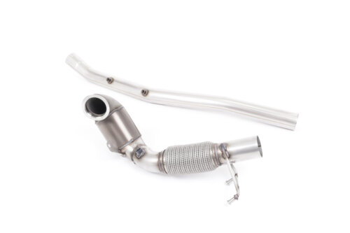 Milltek large-bore downpipe and high-flow sports catalyst for AUDI S3 8V.2 / AUDI S3 8V / CUPRA Ateca