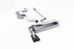 Milltek cat-back exhaust system for VW GOLF 5G