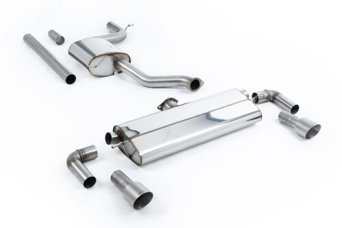 Milltek cat-back exhaust system for VW GOLF 5G