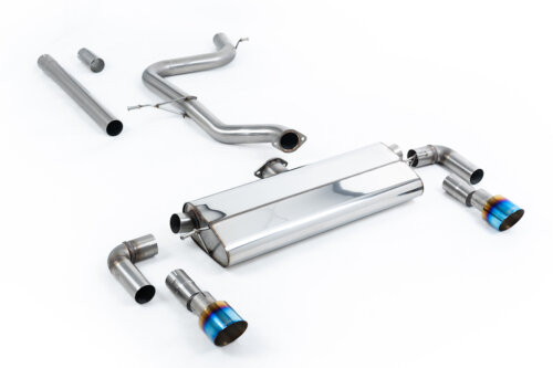 Milltek cat-back exhaust system for VW GOLF 5G